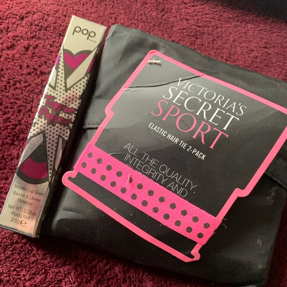 pop lipstick & Victoria secret sport
